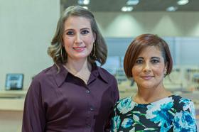 Mónica Peñalosa y Diana López.